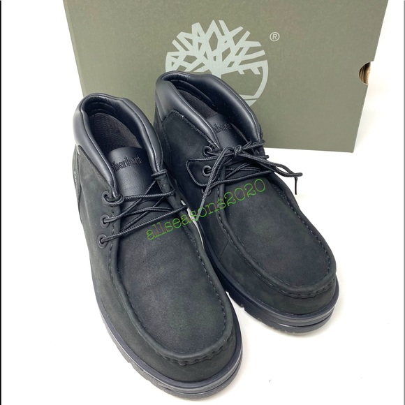 Timberland Newtonbrook Moc Toe Chukka Black Men’s - Picture 6 of 14